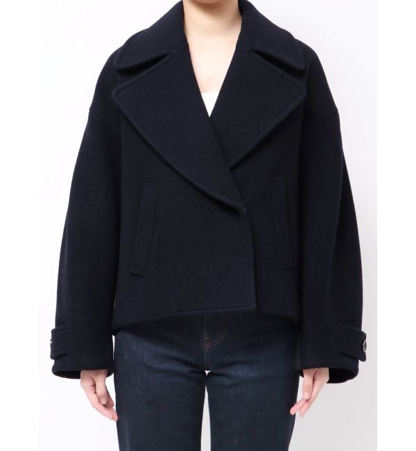 MERCURYDUO「【OUNNOUN】コクーンショートコート」|その他|