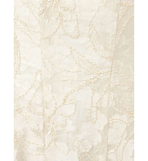 MERCURYDUO「ジャカードフィットアンドフレアジャンスカ」|ワンピース|