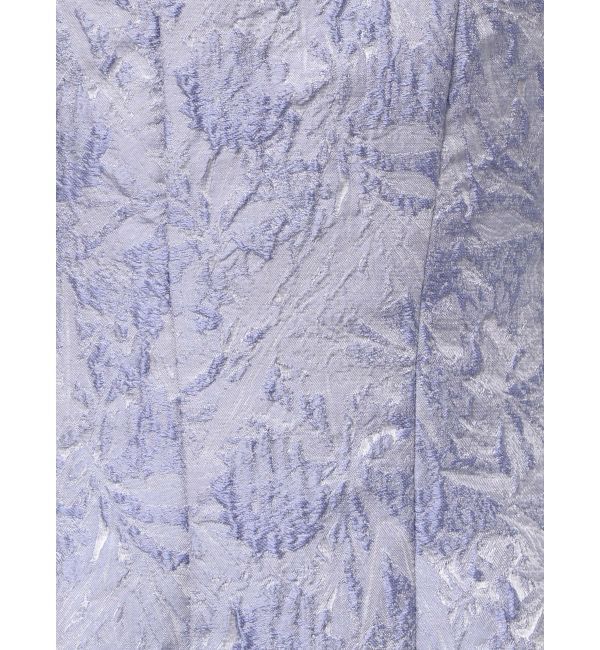 MERCURYDUO「ジャカードフィットアンドフレアジャンスカ」|ワンピース|