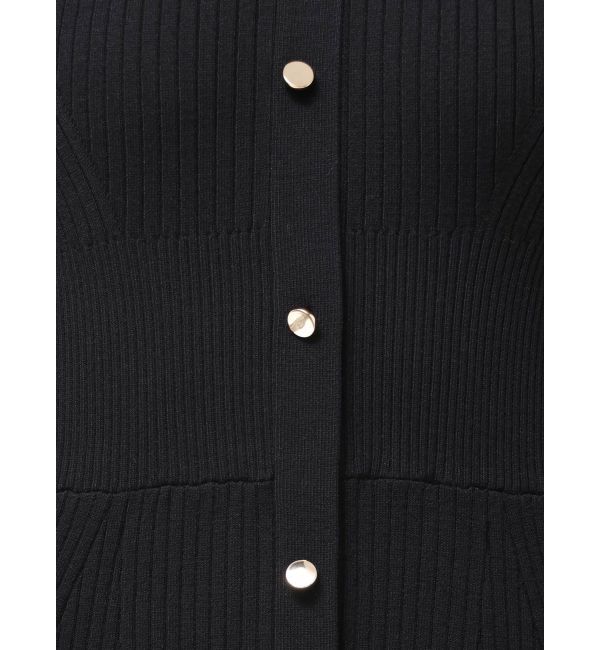 MERCURYDUO「ワイドリブスキッパーニットワンピース」|ワンピース|