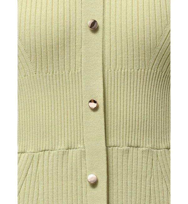 MERCURYDUO「ワイドリブスキッパーニットワンピース」|ワンピース|