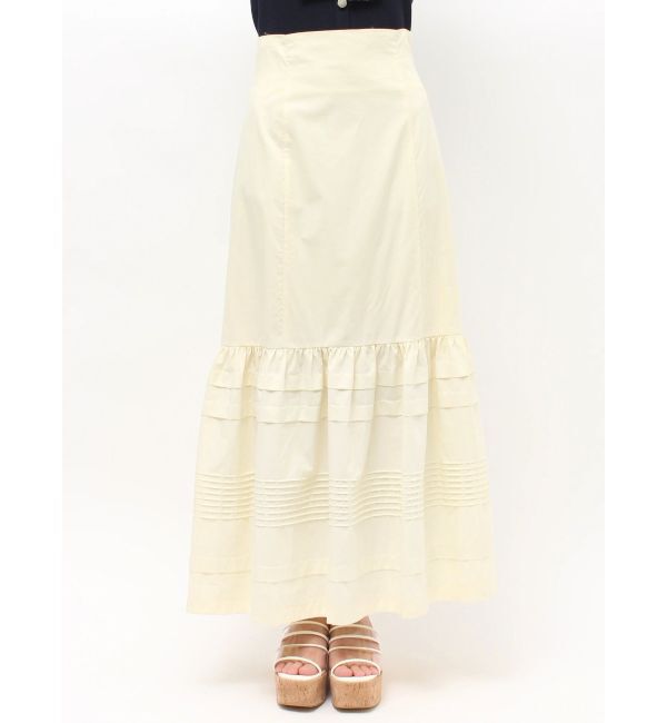 MERCURYDUO「タックティアードスカート」|スカート|