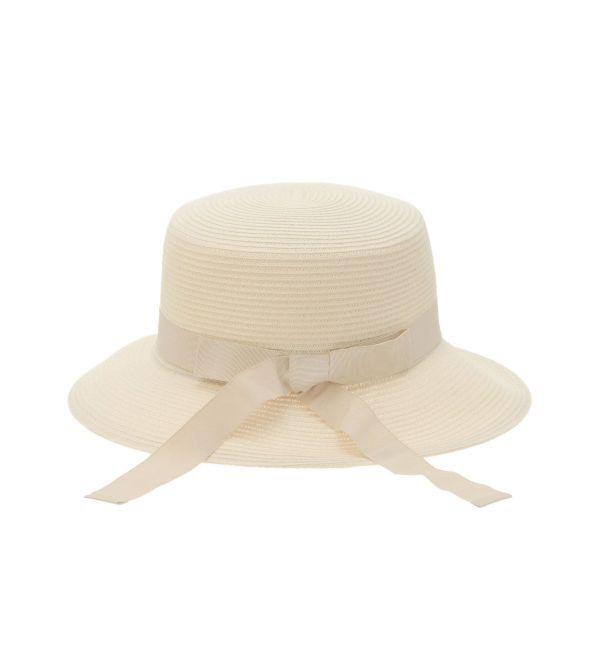 MERCURYDUO「ウォッシャブルブレードツバ広カンカン帽」|ストローハット|