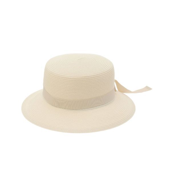 MERCURYDUO「ウォッシャブルブレードツバ広カンカン帽」|ストローハット|
