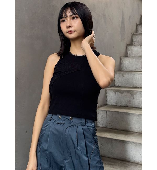 MURUA「トリックドッキングキャミタンク」|タンクトップ|