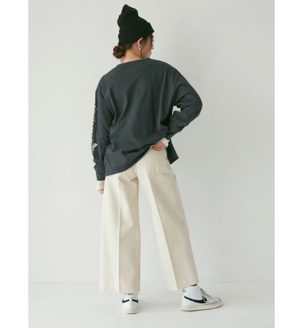 Ungrid「タックルーズデニム」|デニム|