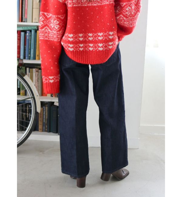 Ungrid「タックルーズデニム」|デニム|