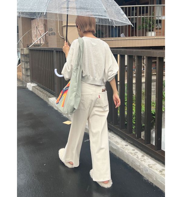 Ungrid「タックルーズデニム」|デニム|