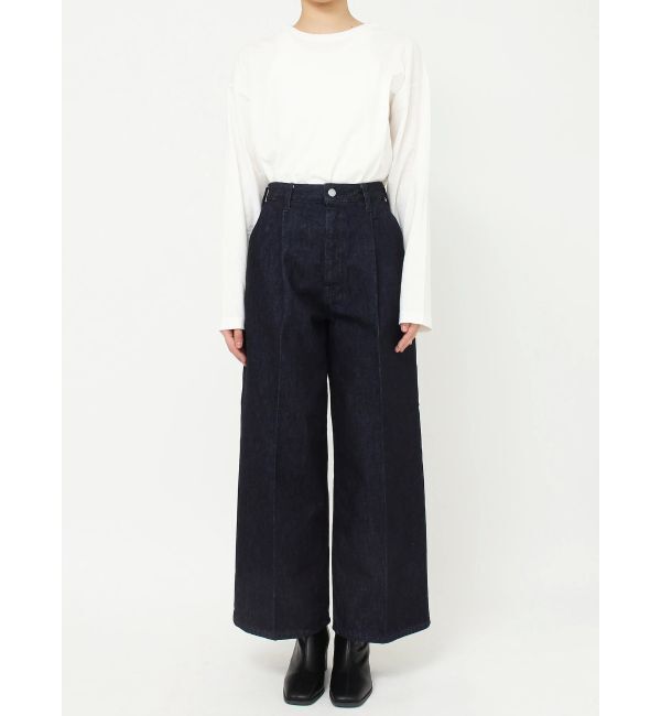 Ungrid「タックルーズデニム」|デニム|