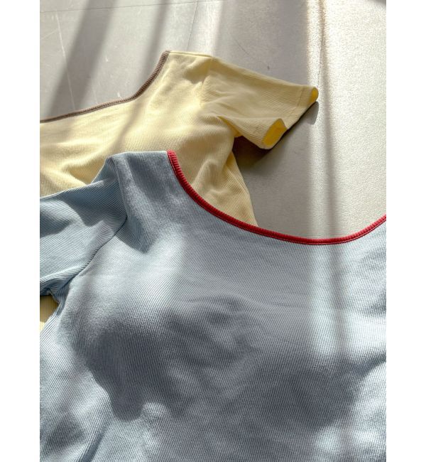 Ungrid「【Ungrid&times;AMPHI】カップ付きトップス」|Tシャツ・カットソー|