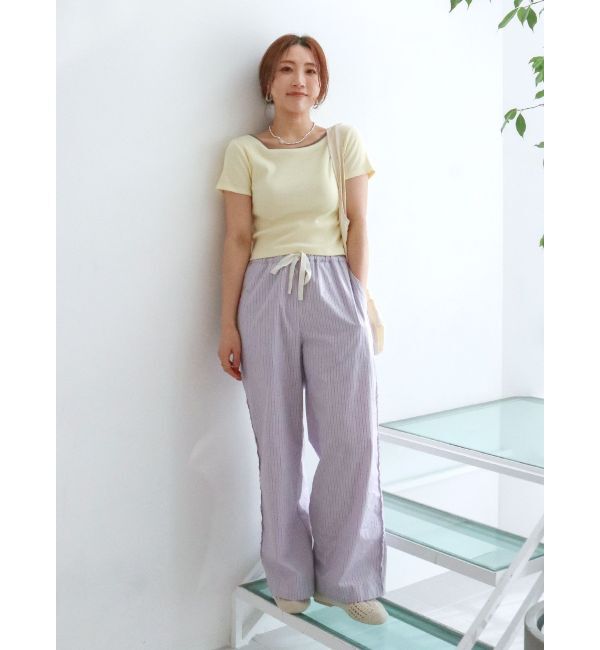 Ungrid「【Ungrid&times;AMPHI】カップ付きトップス」|Tシャツ・カットソー|