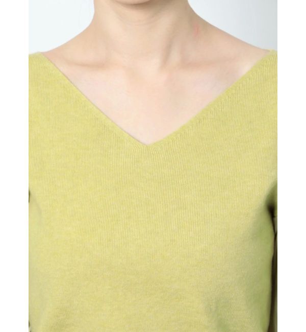 LAGUNAMOON「ドレープレイヤードスリーブニットプルオーバー」|ニット・セーター|