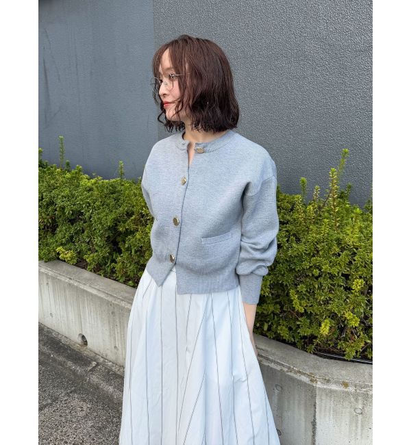 LAGUNAMOON「フォルムニットカーディガン」|カーディガン|