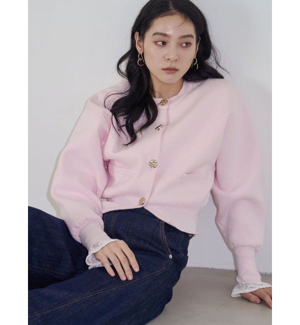 LAGUNAMOON「フォルムニットカーディガン」|カーディガン|