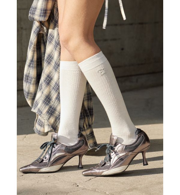 EVRIS「オリジナルEロゴハイソックス」|ソックス|