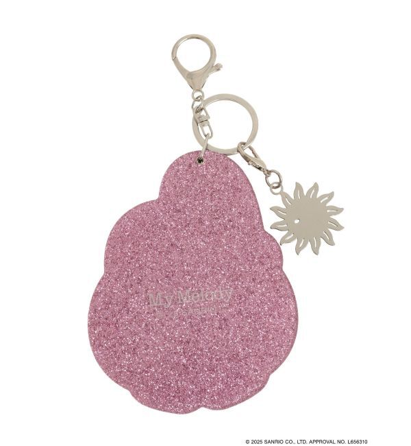 EVRIS「【メロクロコラボ】マイメロディグリッターミラーキーホルダー」|チャーム・キーホルダー|