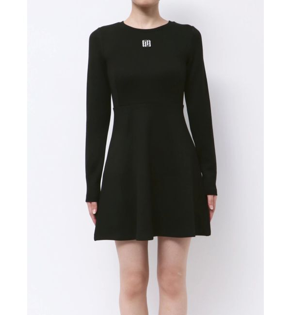 GYDA「GYGYプレートタイトスウェットフレアワンピース」|ワンピース|