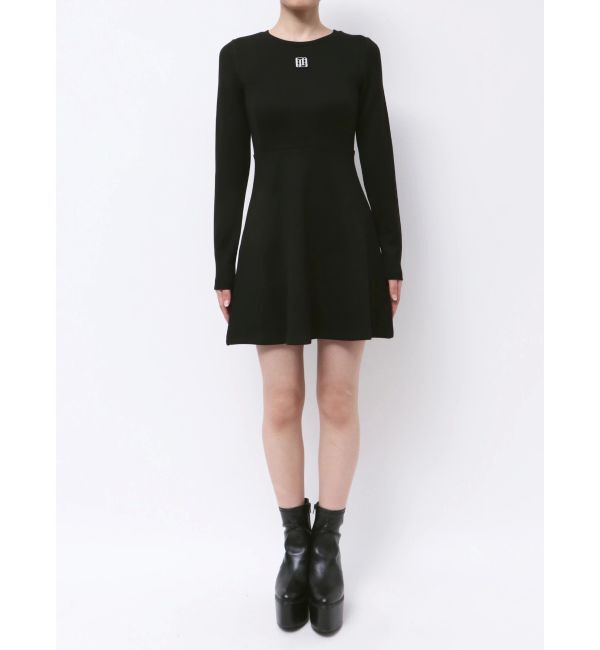 GYDA「GYGYプレートタイトスウェットフレアワンピース」|ワンピース|