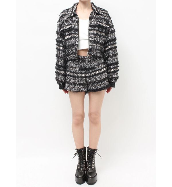 GYDA「Symmetry GYDAラメツイードジャケット」|その他|