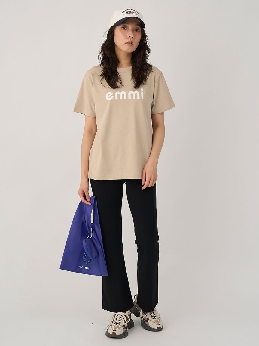 emmi yoga「サステナレッチUnity フレアパンツ」|チノ|