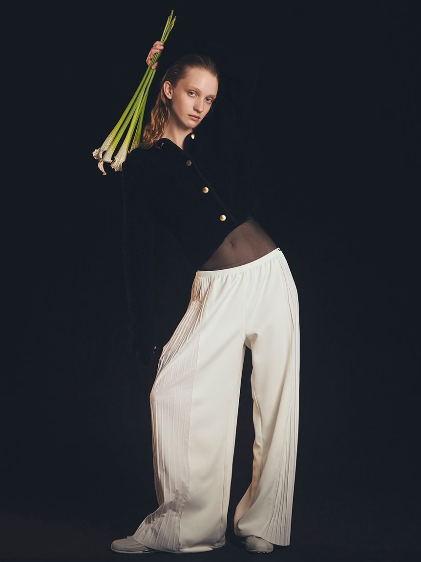 emmi atelier「ループヤーンコンパクトカーディガン」|カーディガン|