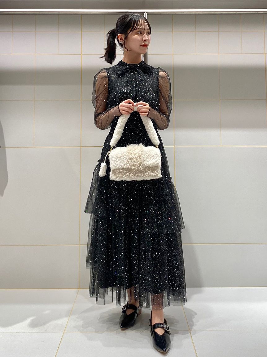 FURFUR「【WEB限定カラー】ダブルストラップバブーシュ」|パンプス|