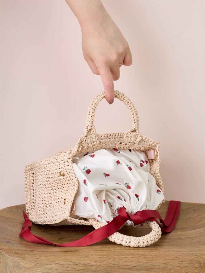 FURFUR「【限定カラー】ラフィアロゴトートバッグ」|トートバッグ|