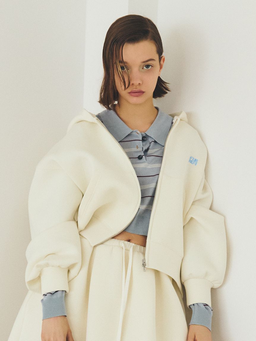 FURFUR「【WEB・一部店舗限定カラー】ロゴ刺繍ポンチパーカー」|パーカー|