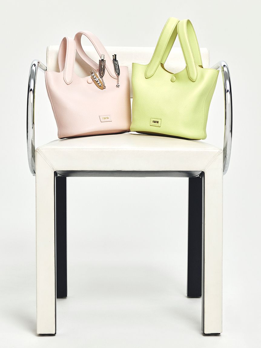 FURFUR「【WEB限定カラー】ロゴカシメバケットバッグ」|ハンドバッグ|