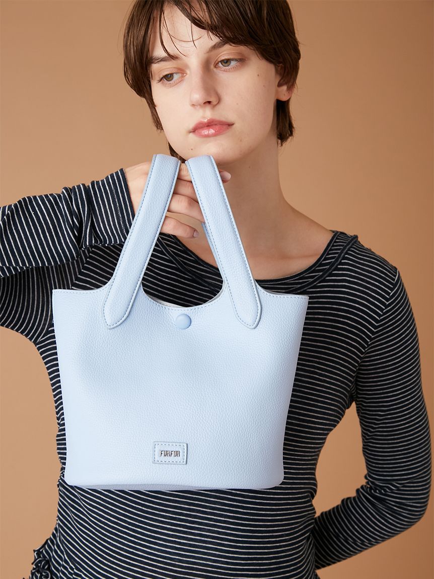 FURFUR「【WEB限定カラー】ロゴカシメバケットバッグ」|ハンドバッグ|