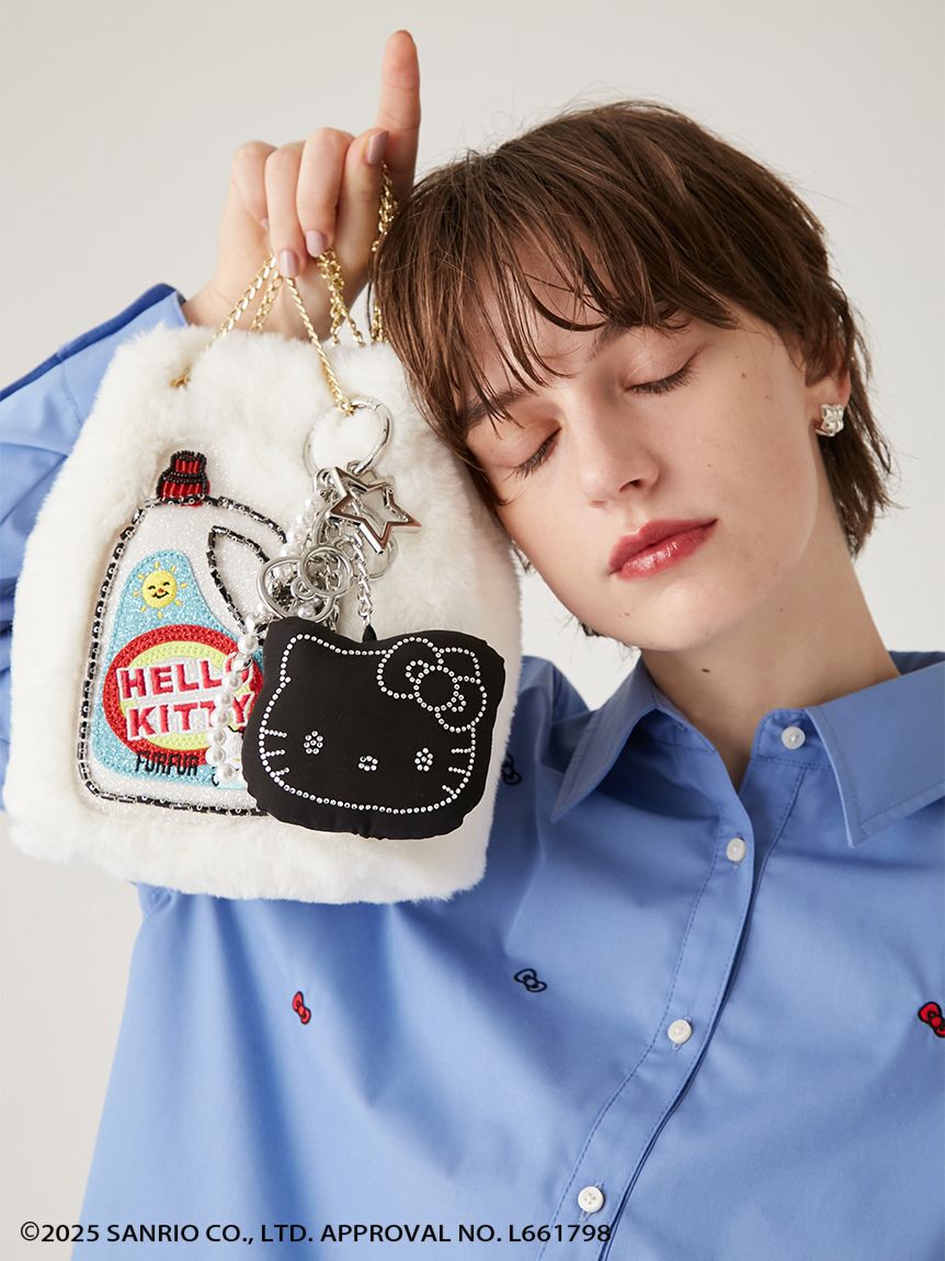 FURFUR「HELLO KITTYエコファーショルダーバッグ」|ショルダー・メッセンジャー|