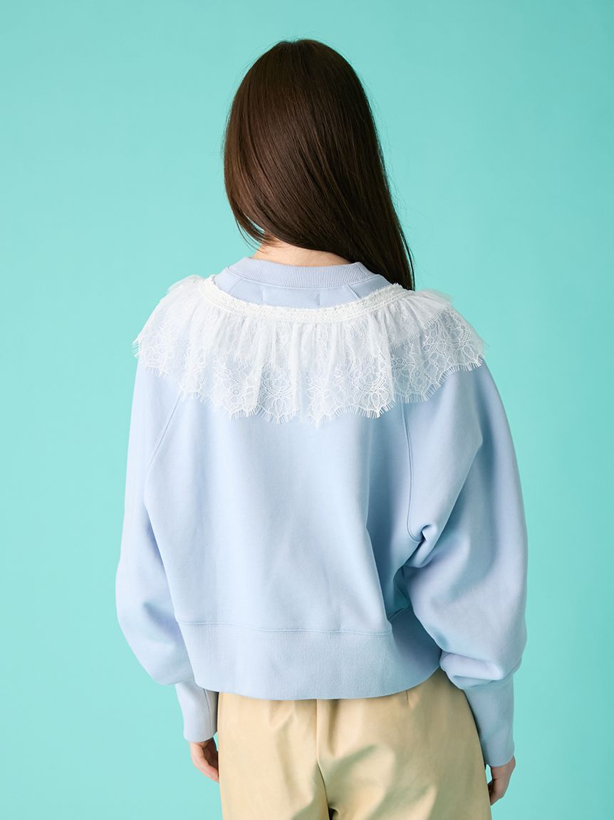 FURFUR「リメイクデザインフリルスウェット」|スウェット・ジャージ|