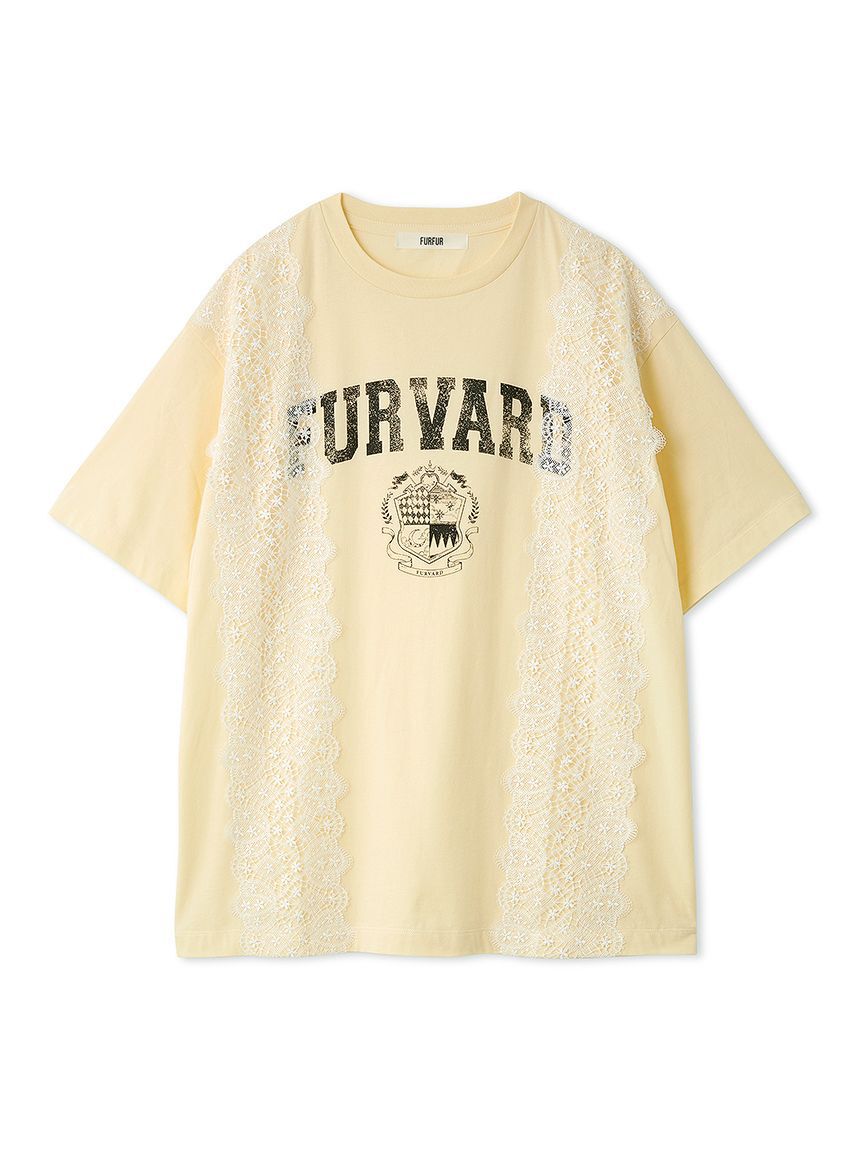 FURFUR「リメイクデザインレースTシャツ」|Tシャツ・カットソー|YEL