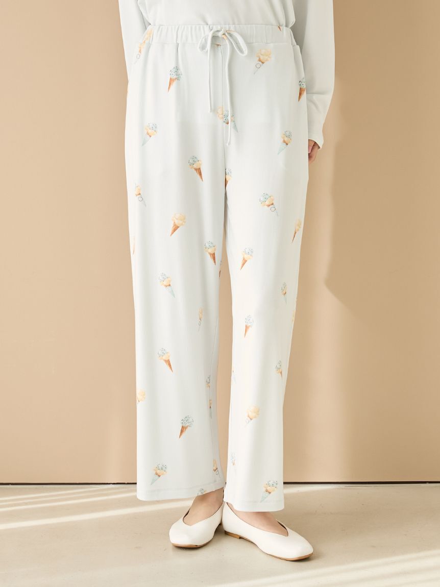 gelato pique「アイス柄ロングパンツ」|ルームウェア|