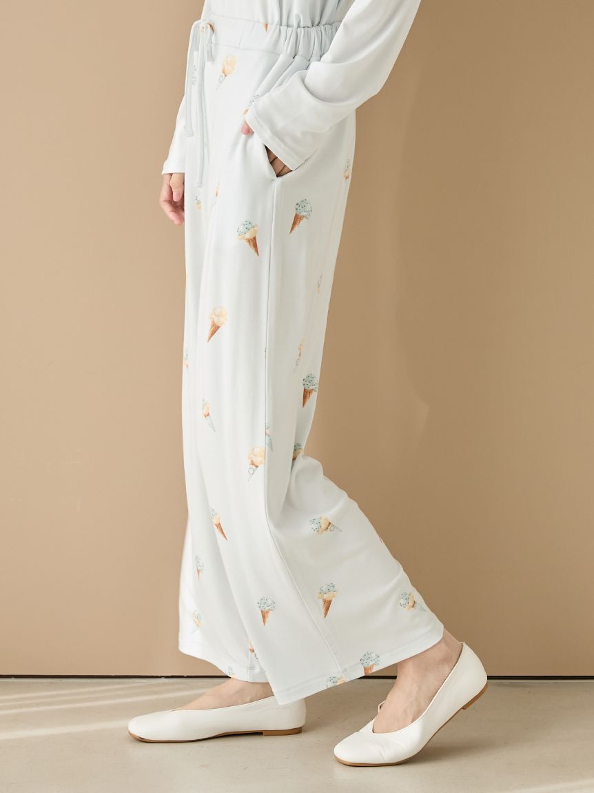 gelato pique「アイス柄ロングパンツ」|ルームウェア|