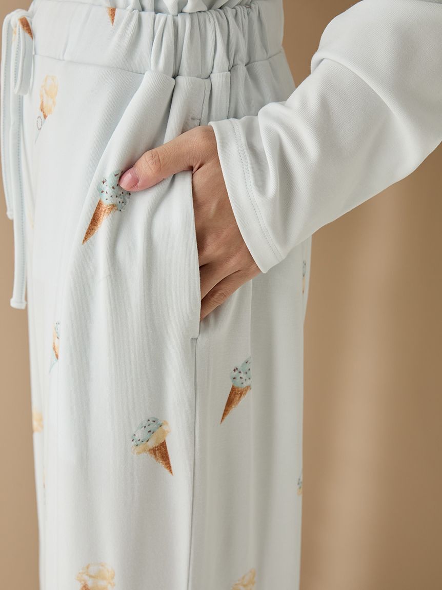 gelato pique「アイス柄ロングパンツ」|ルームウェア|