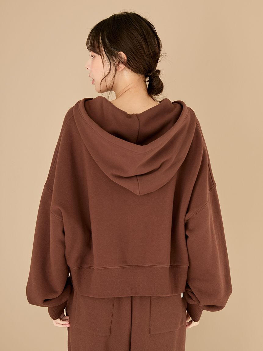 gelato pique「カレッジロゴ裏毛パーカ」|ルームウェア|