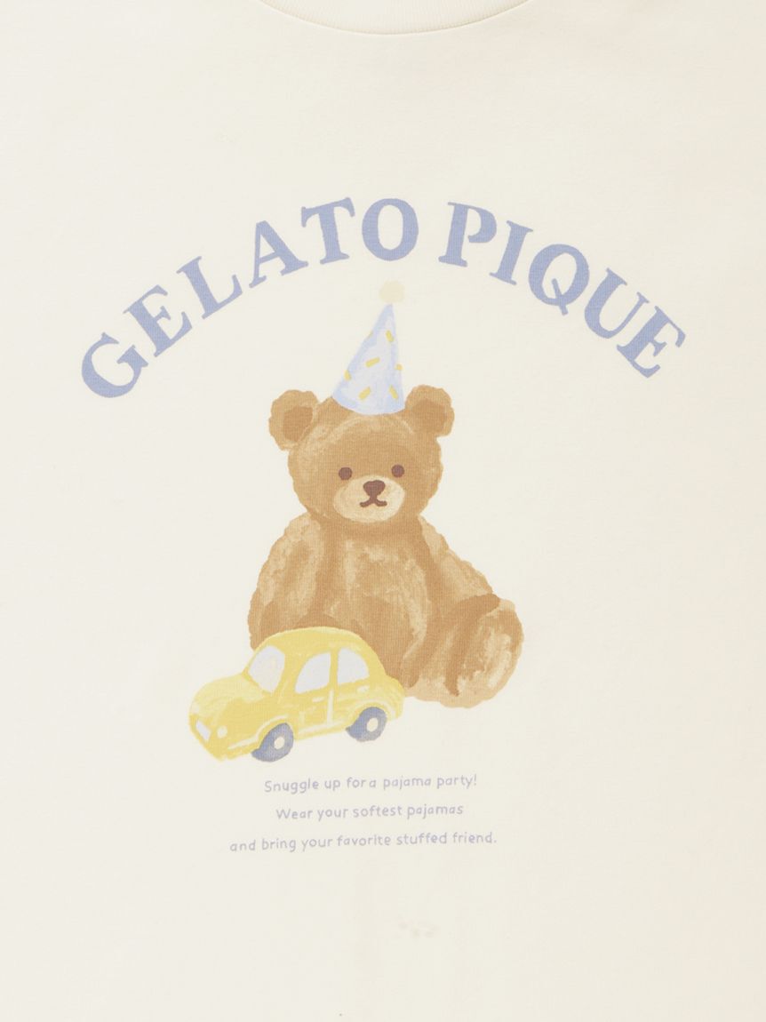 GELATO PIQUE KIDS & BABY「【KIDS】パジャマパーティーワンポイントTシャツ」|ルームウェア|