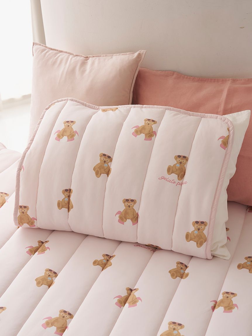 gelato pique Sleep「【Sleep】【接触冷感】サマーベア柄ピローパッド」|その他|