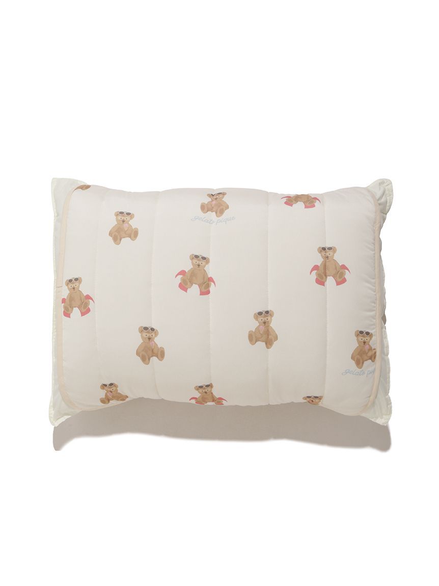 gelato pique Sleep「【Sleep】【接触冷感】サマーベア柄ピローパッド」|その他|