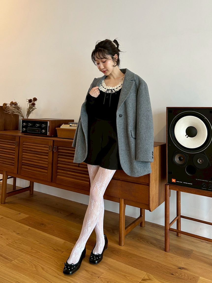 LILY BROWN Lingerie「【LILY BROWN Lingerie】フリルレースボディスーツ」|Tシャツ・カットソー|