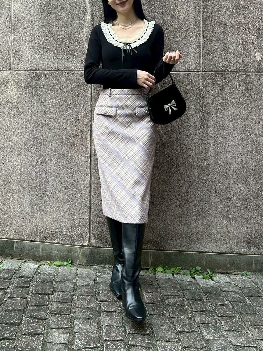 LILY BROWN Lingerie「【LILY BROWN Lingerie】フリルレースボディスーツ」|Tシャツ・カットソー|