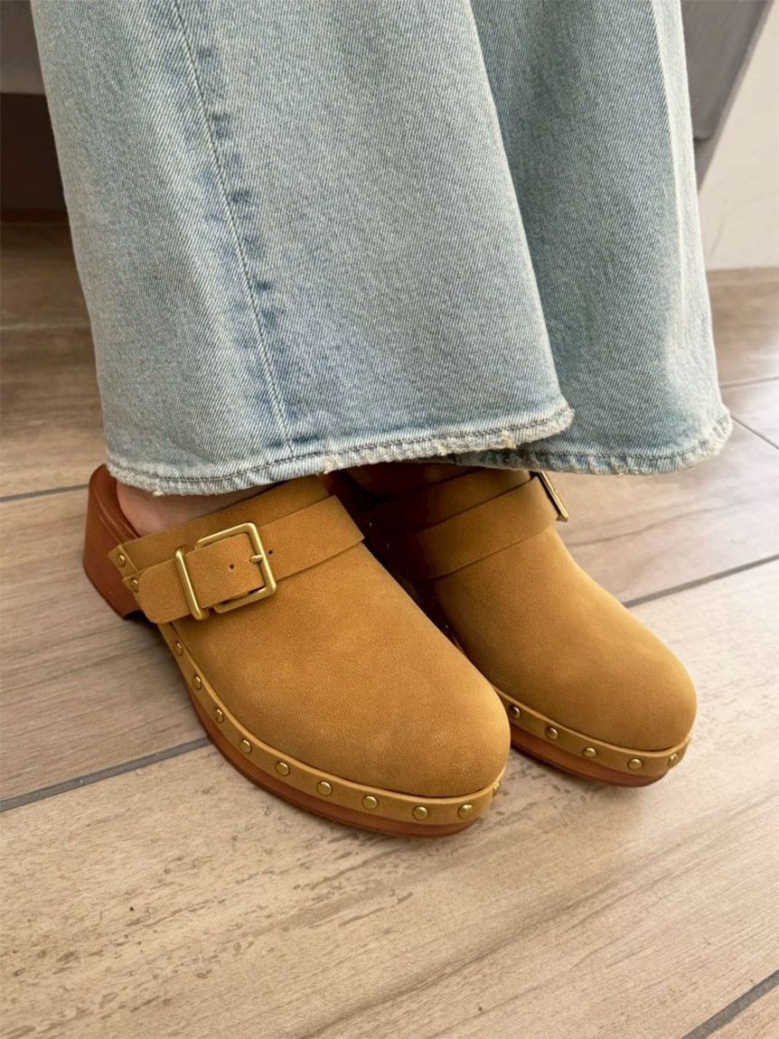 LILY BROWN「ウッドソールスタッズサボ」|サンダル|CML