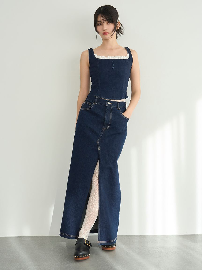 LILY BROWN「ウッドソールスタッズサボ」|サンダル|