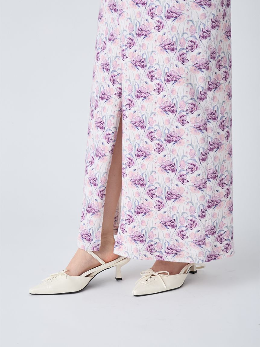 LILY BROWN「デニムロングスカート」|スカート|