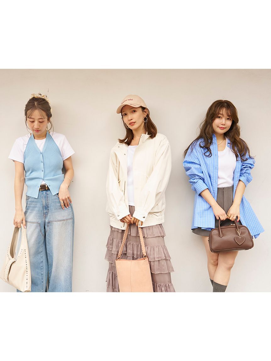 LILY BROWN Lingerie「骨格タイプ別カップインTシャツ【ウェーブ】（接触冷感）」|Tシャツ・カットソー|