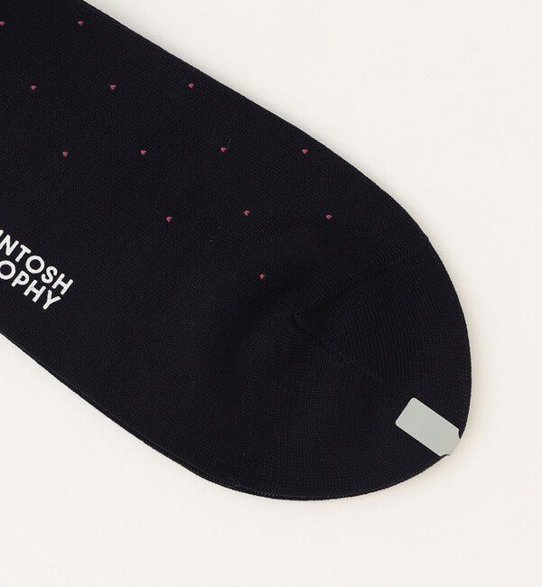 MACKINTOSH PHILOSOPHY「ピンドット ビジネスソックス」|ソックス|