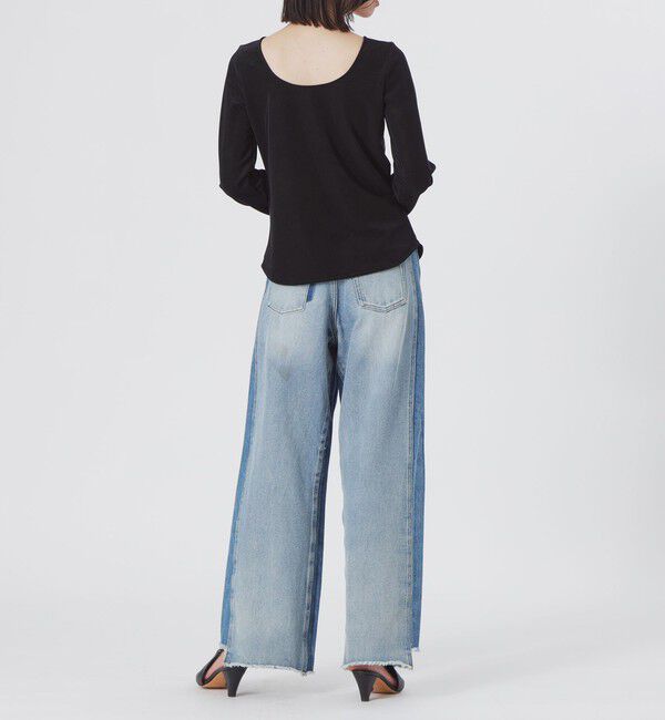  「コードピケバックオープントップス」|Tシャツ・カットソー|