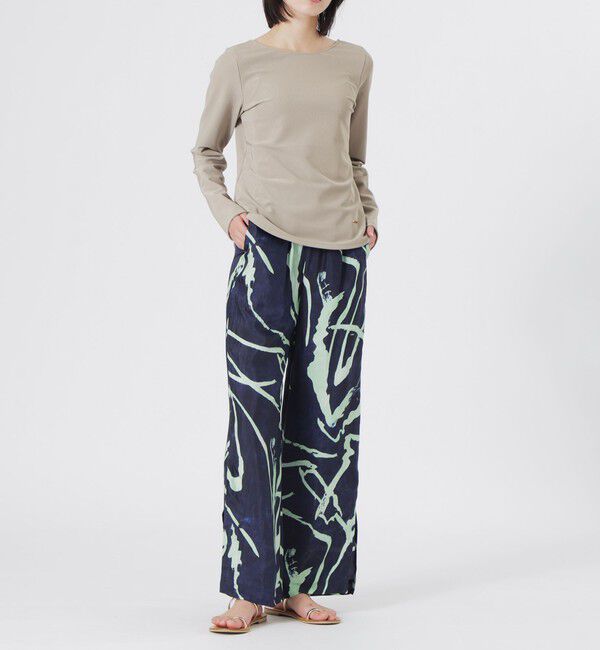  「コードピケバックオープントップス」|Tシャツ・カットソー|