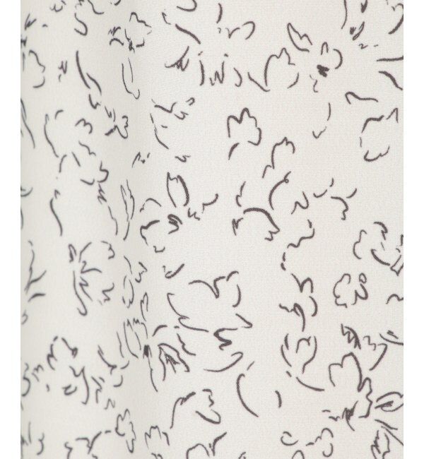 ikka「プリントタックスカート」|スカート|